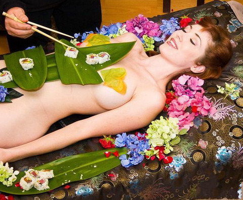 日本一の「女体盛」の画像がエグすぎワロタｗｗｗｗｗｗｗｗ